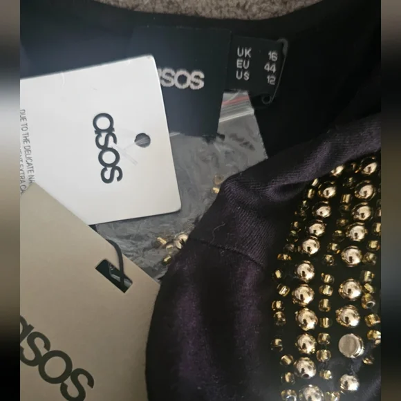 ASOS Black Studded Bodysuit - Picture 5 of 5